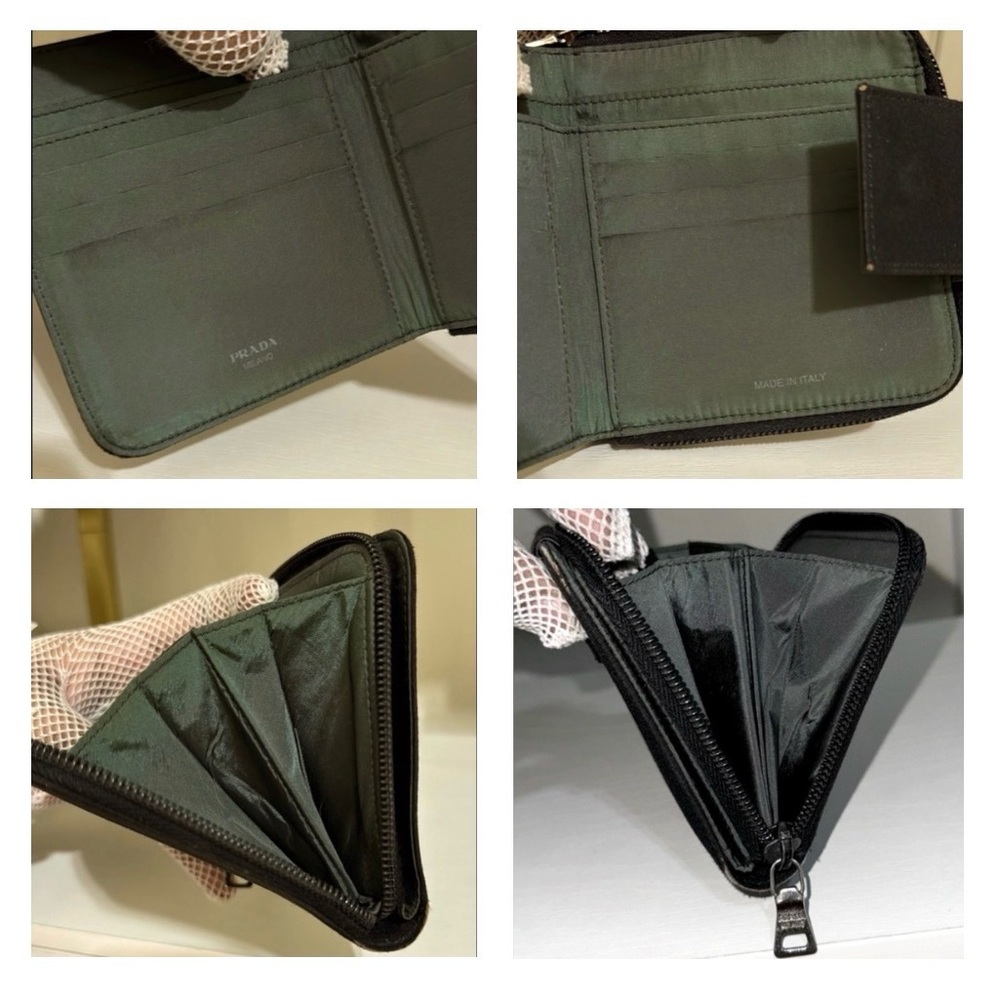 PRADA Nylon Small Wallet, Authentic, Unisex. GUC - Picture 8 of 17